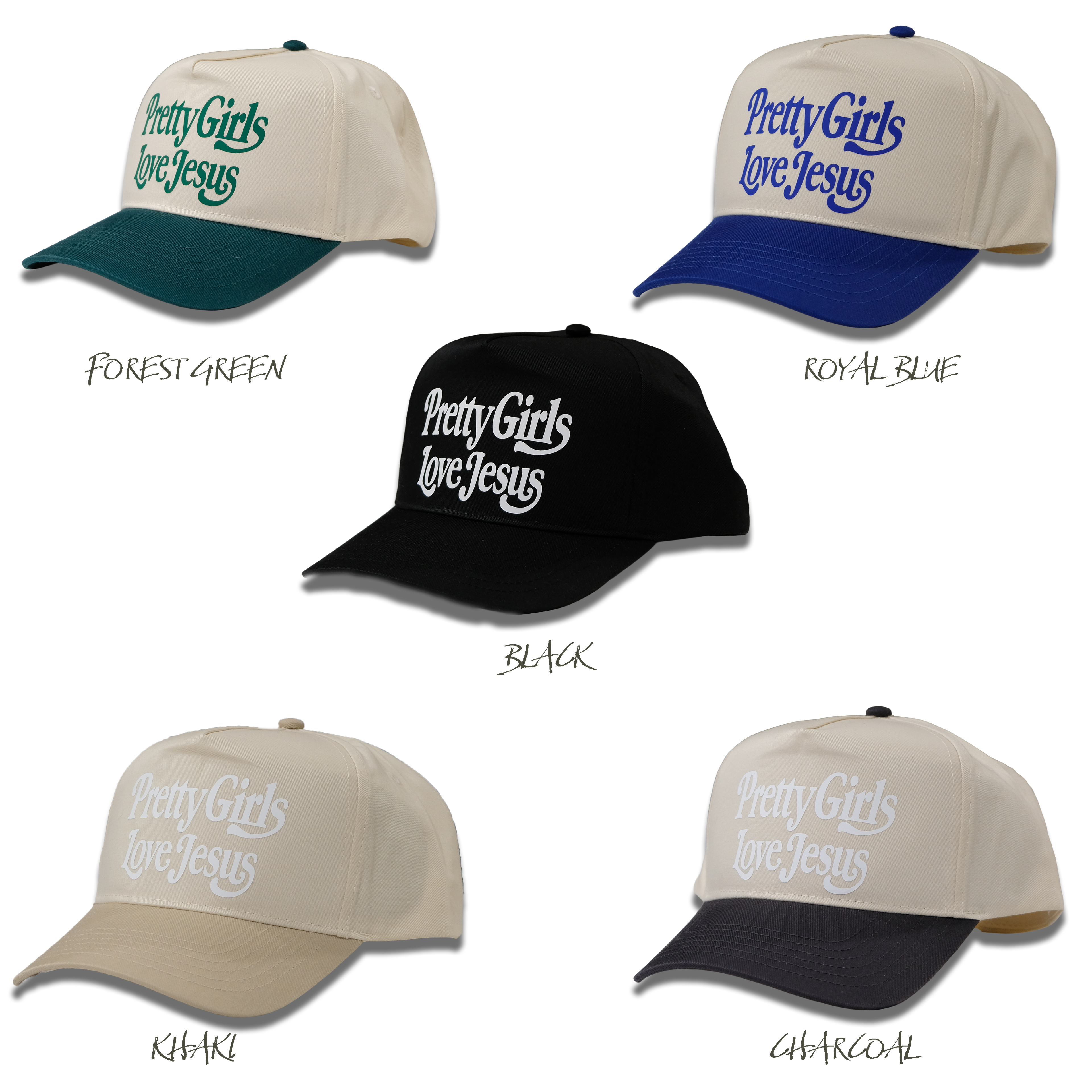 Pretty Girls Love Jesus Cap